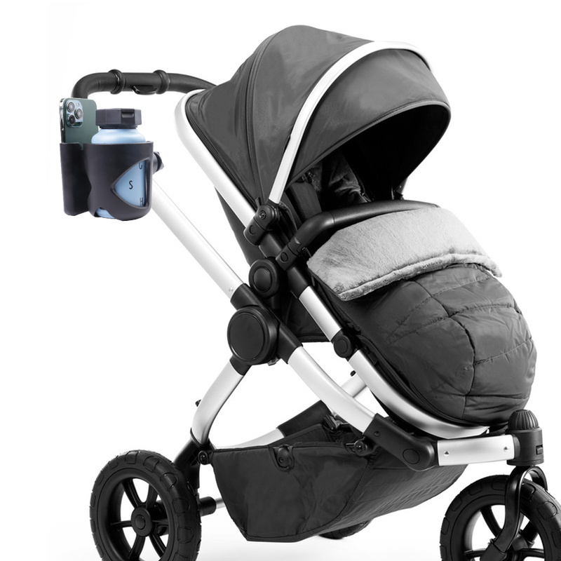 2024 New Product Stroller Accessories Cup Holder For Strollers Baby Product Stroller Cup Holder with Phone Holder