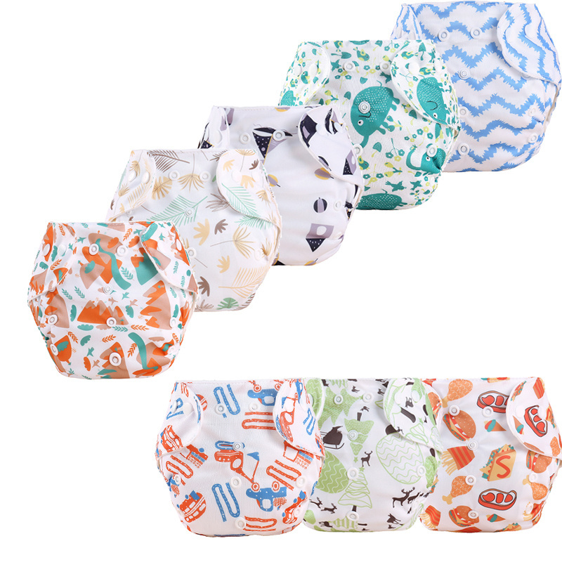 waterproof Reusable washable wholesale baby cloth nappies children cloth diaper cotton diaper fashion cheap baby cloth diaper