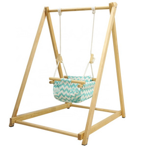 Indoor Extra Comfortable Swing Seat Indoor Hanging Swing Chair with Stand for Baby