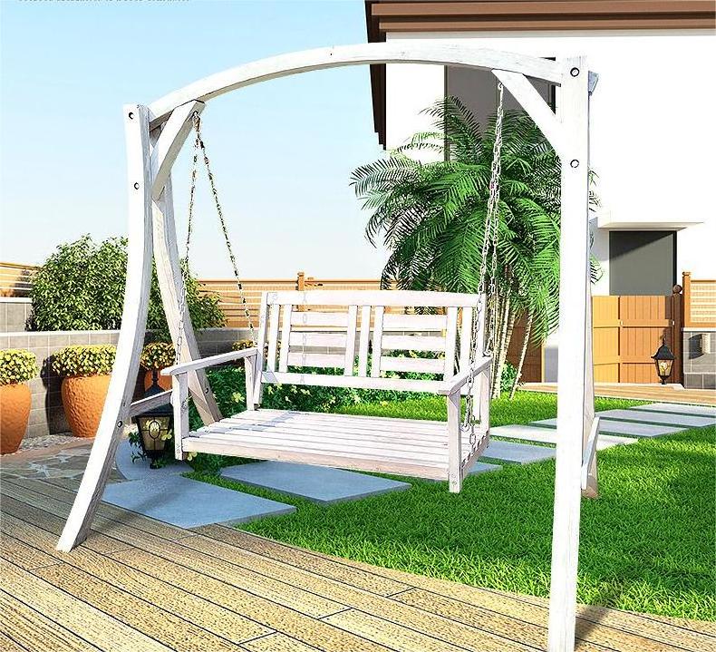 Customized Heavy duty Patio Garden Northern Europe Style Swing Chair