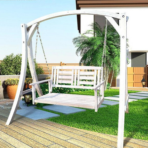 Customized Heavy duty Patio Garden Northern Europe Style Swing Chair