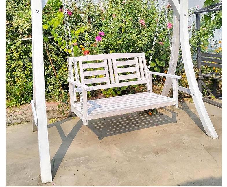 Customized Heavy duty Patio Garden Northern Europe Style Swing Chair