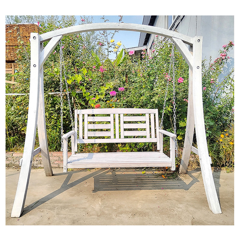 Customized Heavy duty Patio Garden Northern Europe Style Swing Chair