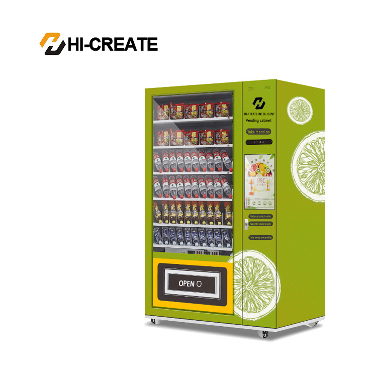 automatic combo sprite and cookies vending machine with coin acceptor