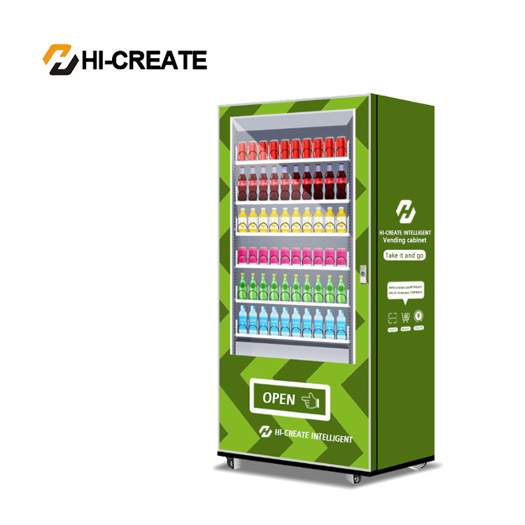 Vending machine for foods and drinks