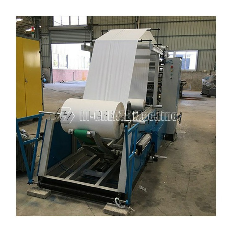 Non-woven Fabric Towel Rolling Disposable Face Clean Towel Tissue Machine