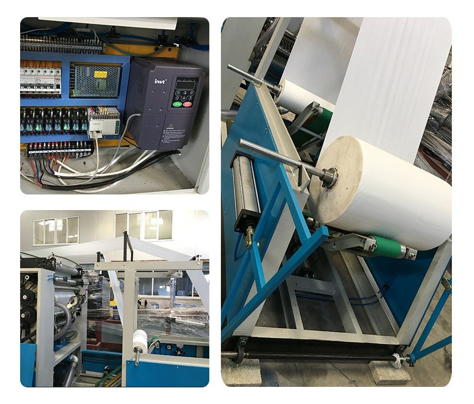 Non-woven Fabric Towel Rolling Disposable Face Clean Towel Tissue Machine