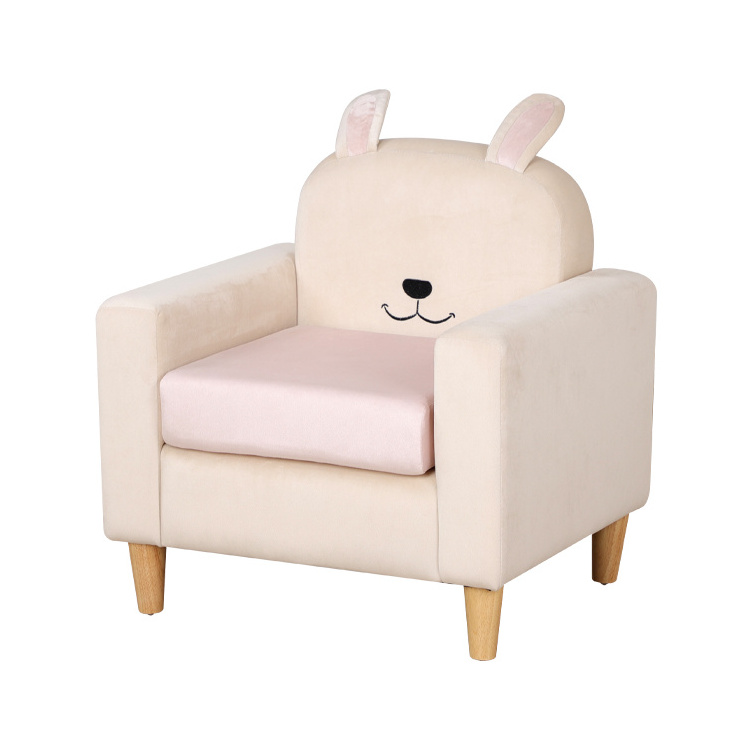 new design soft fabric kids sofa chair