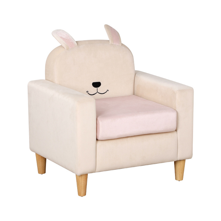 new design soft fabric kids sofa chair