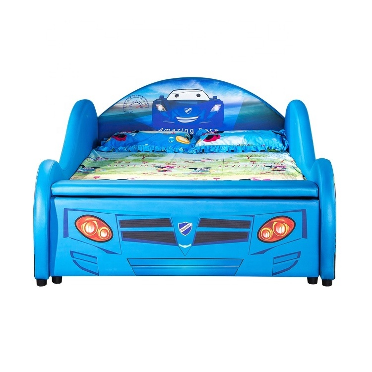 Kids car bed cute custom cool design bedroom kids room kindergarten kids bed