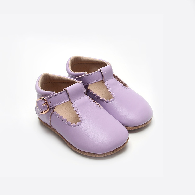 Factory New Designers Girl Kids Baby Leather T Bar Shoes Newborn Toddler Shoes Soft Sole Walking Infant Shoes