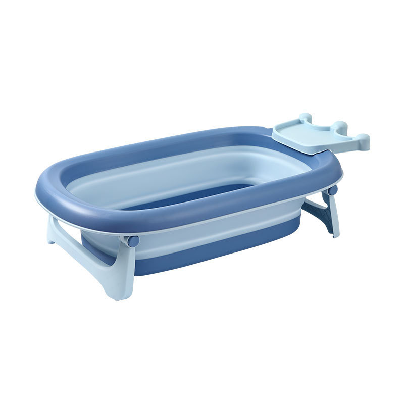 Other Baby Supplies Kids Children Toddler Foldable Bathtub, Newborn Baby Plastic Collapsible Folding Bath Tub