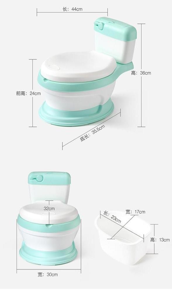 Plastic Baby Kids Toilet Trainer Potty Stool Infant Potty