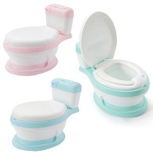 Plastic Baby Kids Toilet Trainer Potty Stool Infant Potty