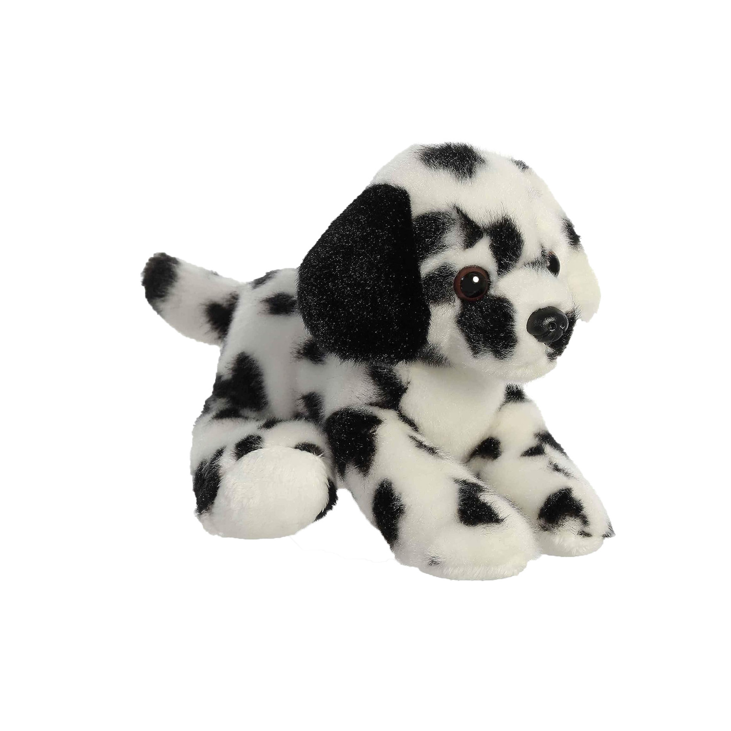 Custom Pattern Branded Logo Dalmatians Dog Stuffed Animal Toy Realistic Plush Dog Spotted Puppy Soft Cuddly Animal Holiday Doll