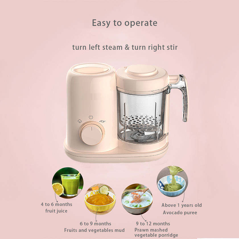 Automatic Digital 1200Ml Baby Food Blender Maker Chopping Grinding Mixing Baby Food Processor