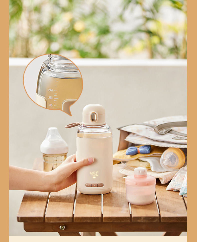 Temperature Control Usb Portable Baby Milk Warmer Water heater Baby Formula milk Heating Kettle