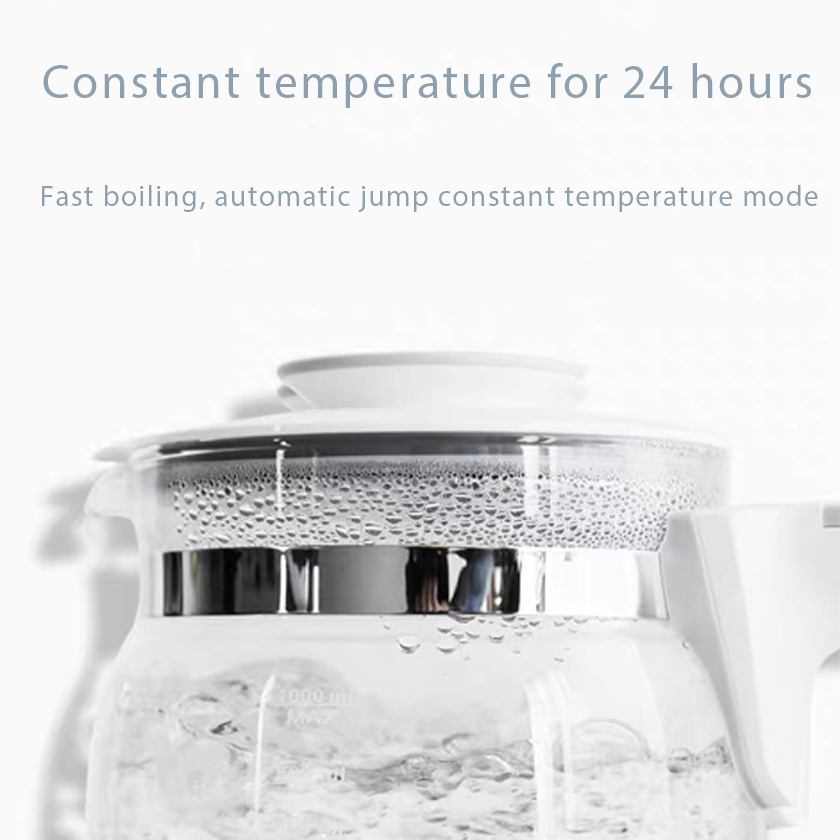 1200ml Kettle Baby Smart Milk Thermostat Constant Temperature Water Warmer Glass Electric Kettle