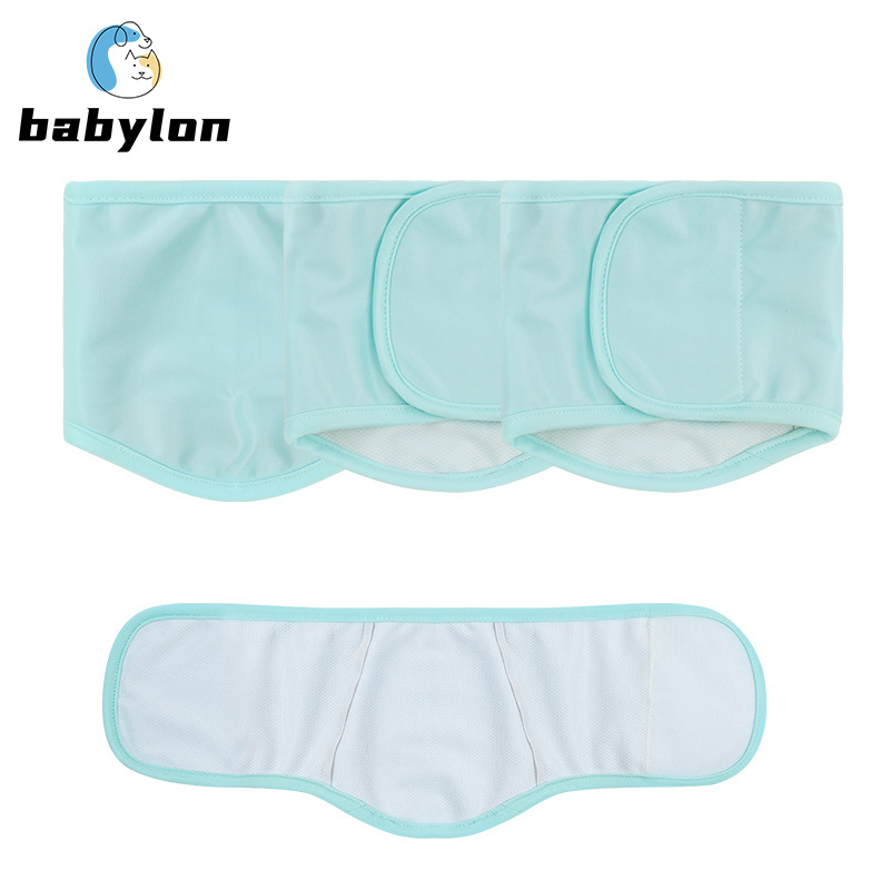 Replaceable Diapers Washable Belly Bands For Male Dogs Male Puppy Nappies Reusable Large Dog Belly Wrap Leakproof Doggie Diapers