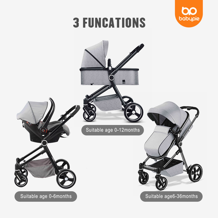 Wholesale 3 In 1 Baby Stroller Wagon New Design Stroller Japanese Baby Stroller