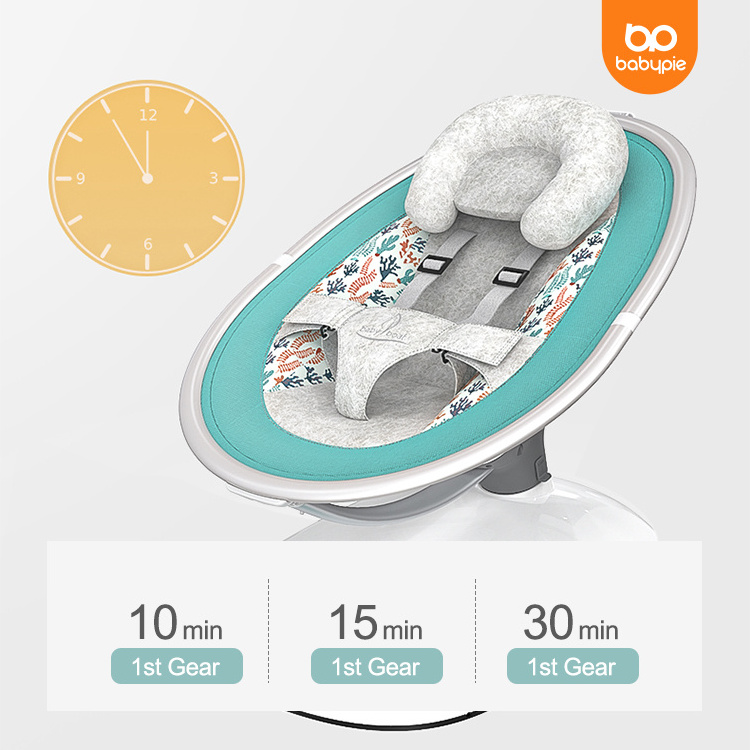 China Supply Wholesale Music Swing Baby Crib Balancelle Bebe Electric Baby Swing