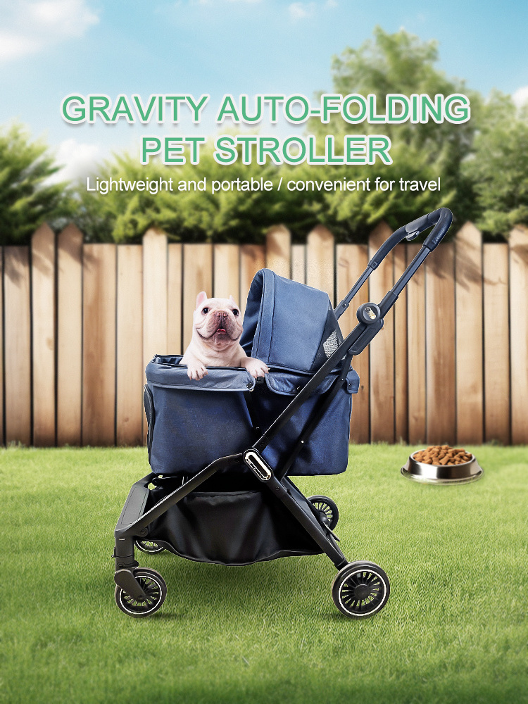 Pet Stroller For Medium Dogs Dog Stroller For 2 Dogs Pet Gear Stroller