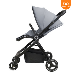 luxurious 3in1 stroller baby 4 in 1 High landscape Light Folding Pram Can Sit Can Lie Ultra-light Portable 4 Wheel Baby stroller