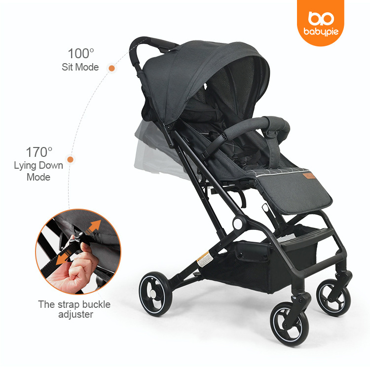 Cheap Lightweight Baby Stroller Car Folding Pram Baby Stroller Travel Airplane 2 In 1 Portable Light Weight Stroller For Baby