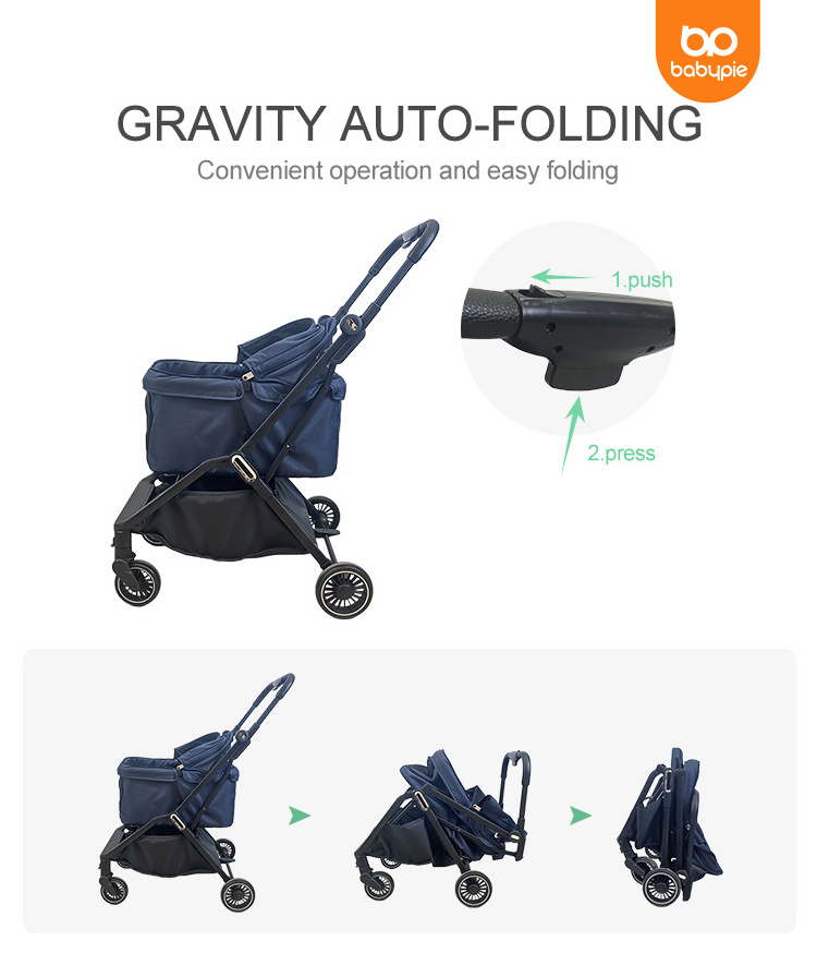 Good Quality Pet Gear Dog Stroller For Small Medium Dogs, Cat Stroller