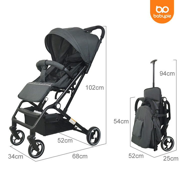 Cheap Lightweight Baby Stroller Car Folding Pram Baby Stroller Travel Airplane 2 In 1 Portable Light Weight Stroller For Baby