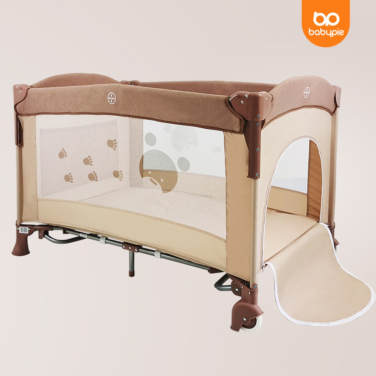 Wholesale Portable Multifunction Newborn Cot Foldable Playard Sleep Nest Swing Bedside Travel Bed Playpen Baby Crib For Sale