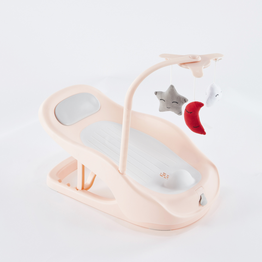 Hot Sale Eco-friendly Portable Toddler Foldable Bath Tubs Folding Baby Bathtub For Kids