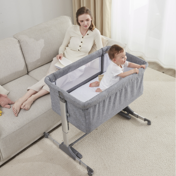 New Arrival Swing Baby Cribs babycot/Baby Bassinet 3 in 1 Travel Baby Bed with Breathable Net Bedside Sleeper