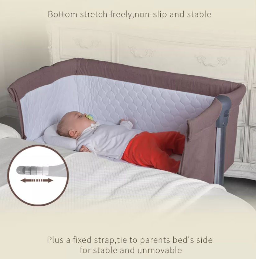 New Born Baby Bed Crib Beds Baby kids Swing Cradle Functional Cot