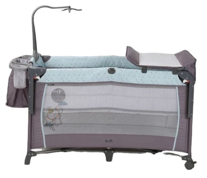 Baby Adjustable Playpen With High Quality cuna para bebe multifuncional