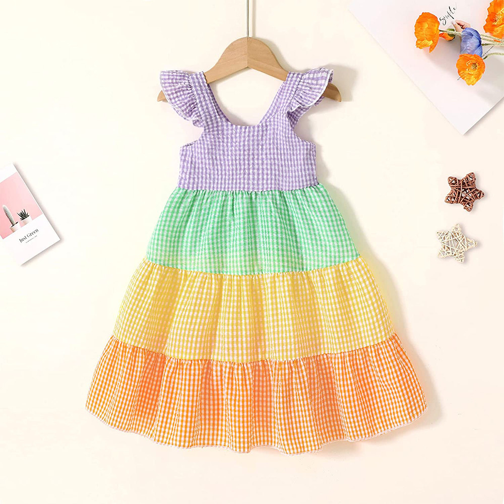 Free sample summer girls dresses girls clothing years dresses 6-12 years children girls dresses