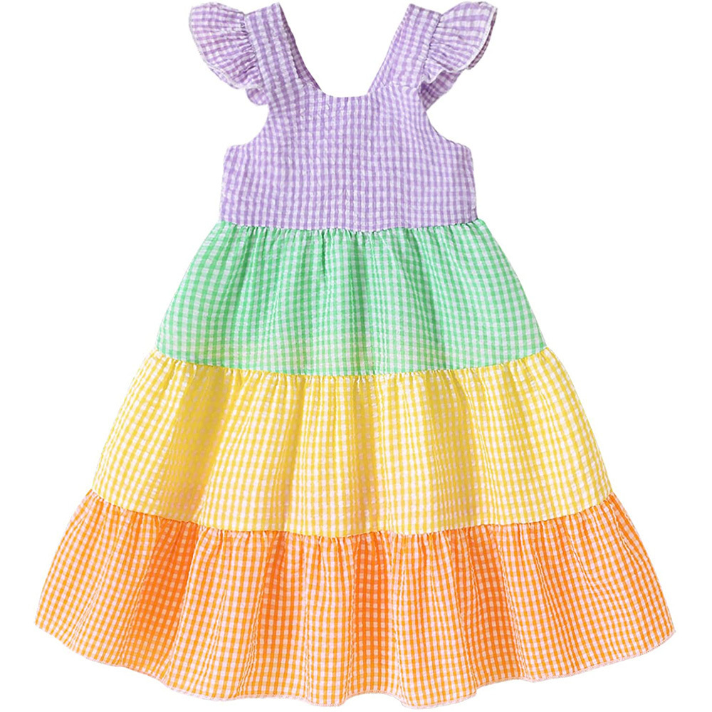 Free sample summer girls dresses girls clothing years dresses 6-12 years children girls dresses