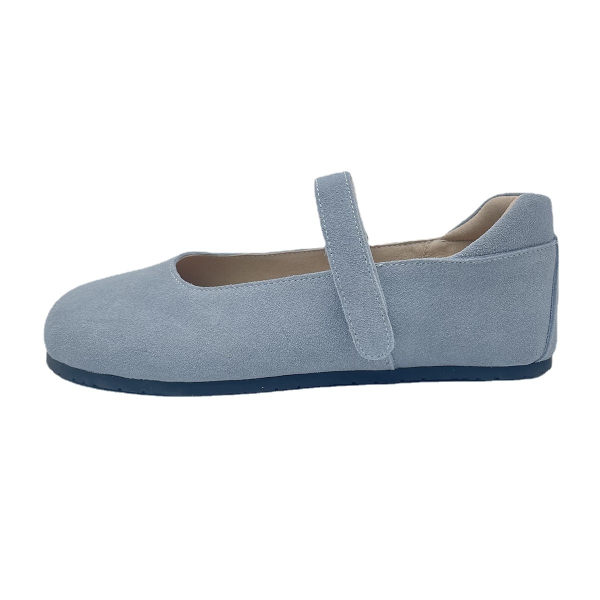 Breathable Mary Jane New Mould Ladies Slip on Shoe Women Plain Customizable OEM Bare foot Customized Spring PVC Style Fly Fabric