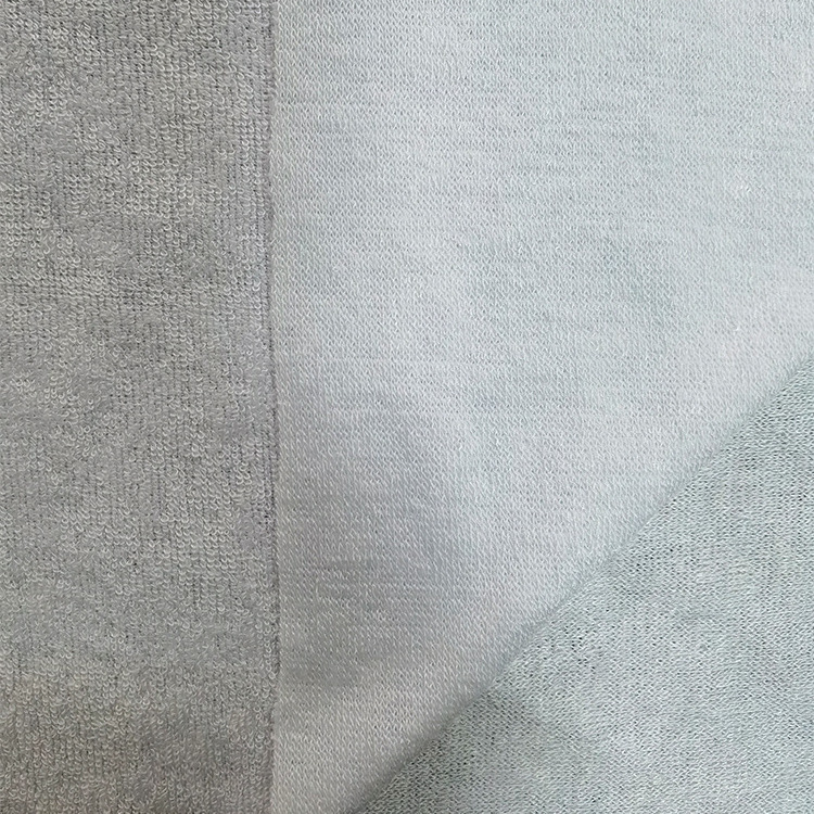 Eco-friendly Pul Fabric Bamboo Terry Cloth Bamboo Terry Laminated Pul Fabric Stretch Cotton Loop Terry Fleece Towelling Fabric