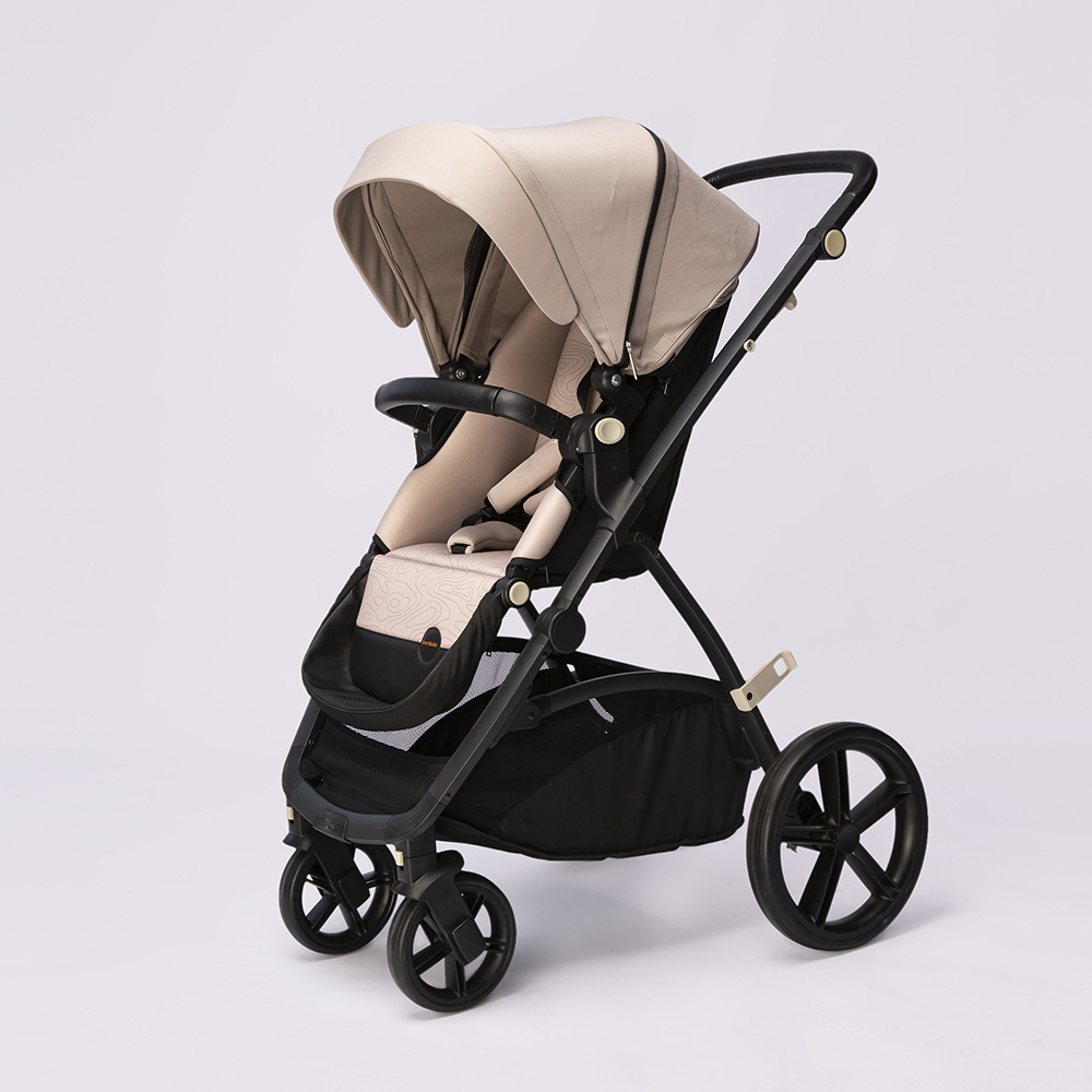 Purorigin New Design 2024 Large Space Luxury Pram For Babies Baby carriages Baby Stroller For 0-3 Years