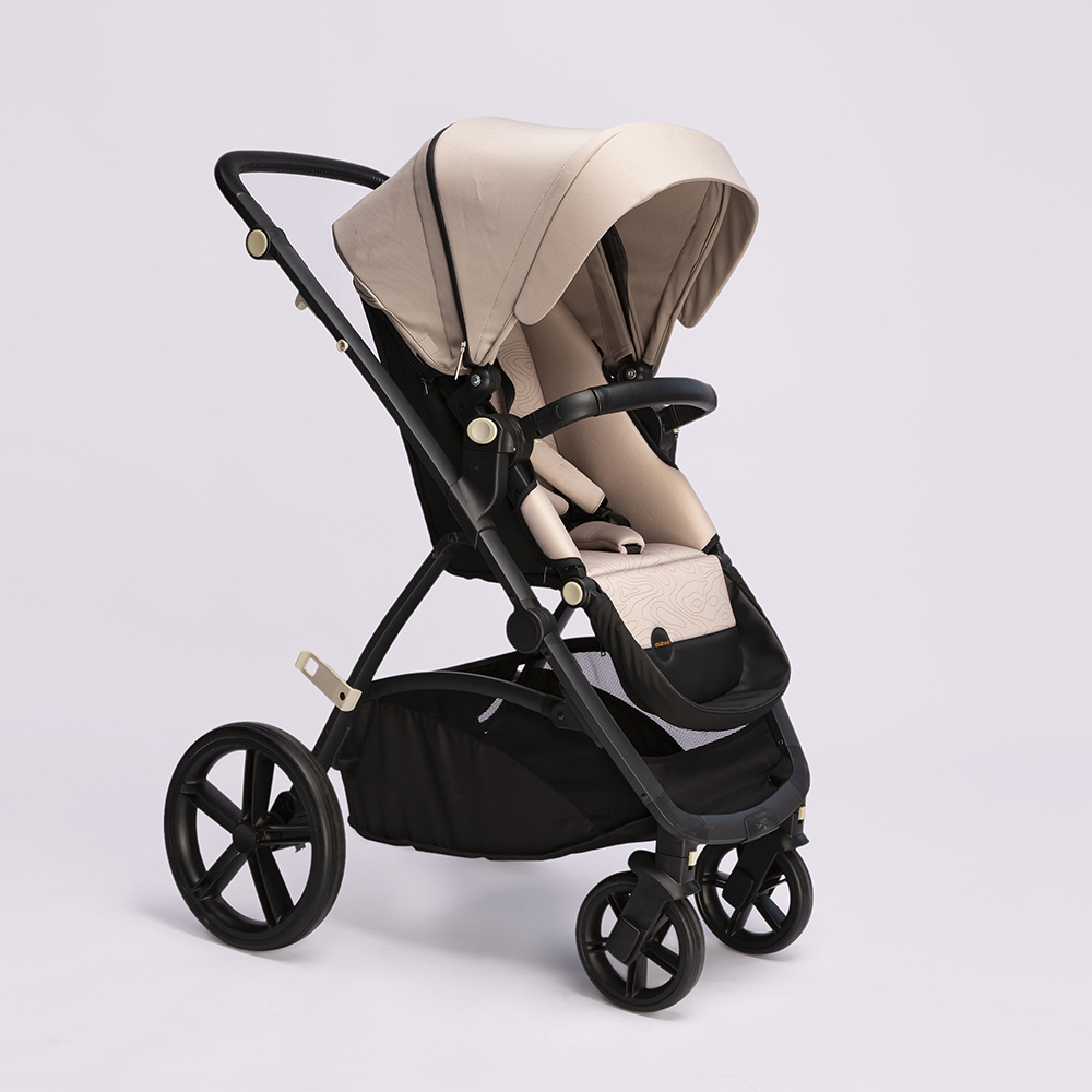 Purorigin New Design 2024 Large Space Luxury Pram For Babies Baby carriages Baby Stroller For 0-3 Years