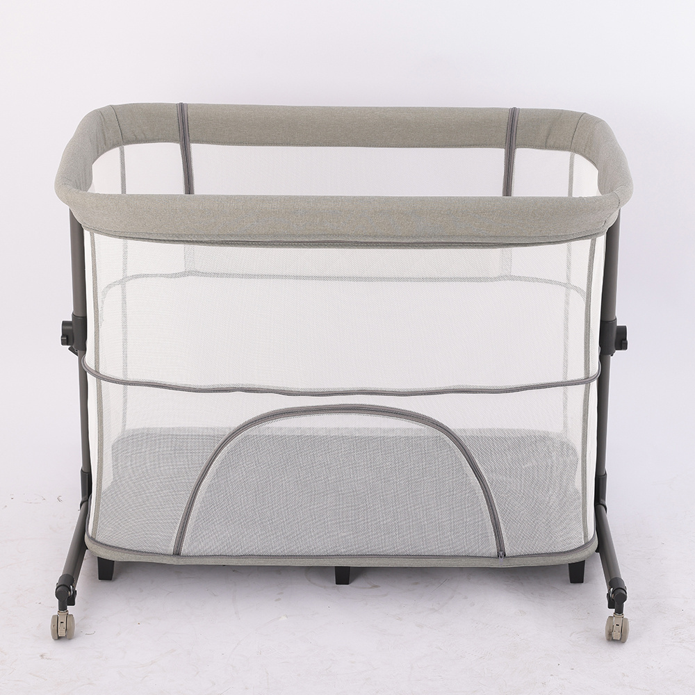 Purorigin New Trendy Spring Home Furniture Babies And Kids Foldable Cheap Luxury Multi-purpose Baby Crib Bed For Baby 0-3 Years