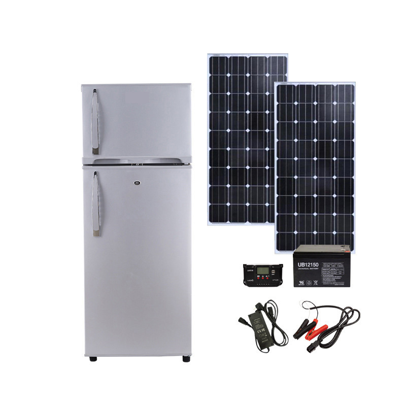 Commercial 12V24V DC Chest freezer solar refrigerator OEM solar powered freezers fridge