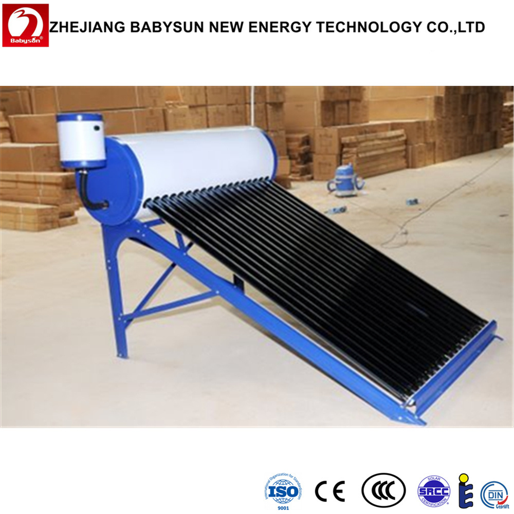 Factory price solar powered livestock water heater with 8L side assistant tank