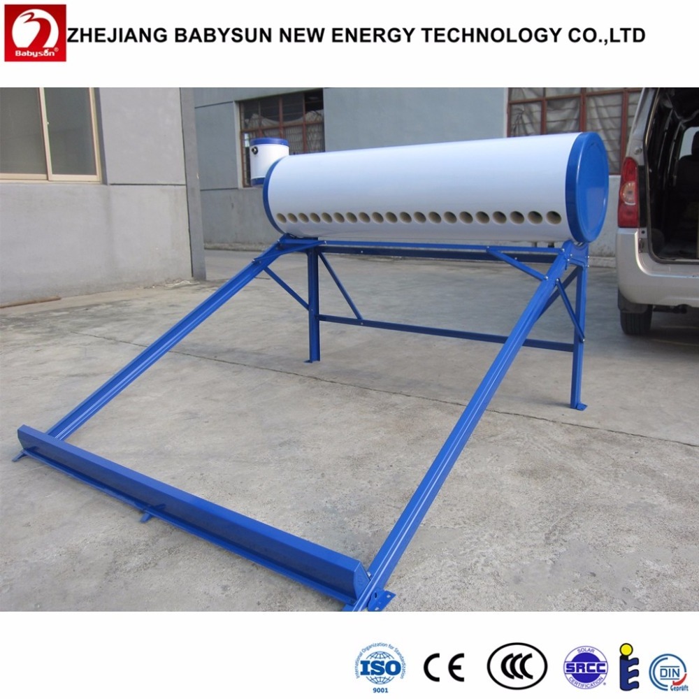 Factory price solar powered livestock water heater with 8L side assistant tank