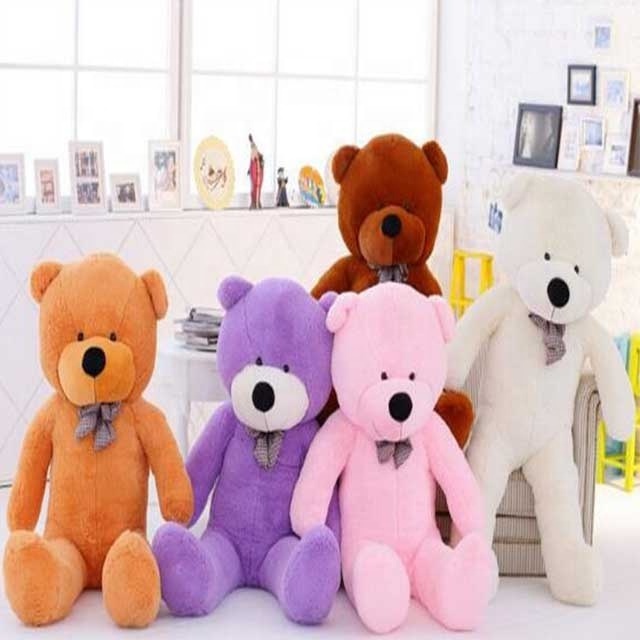 High quality Unstuffed Plush Animals giant teddy bear 160cm,200cm,300cm skin