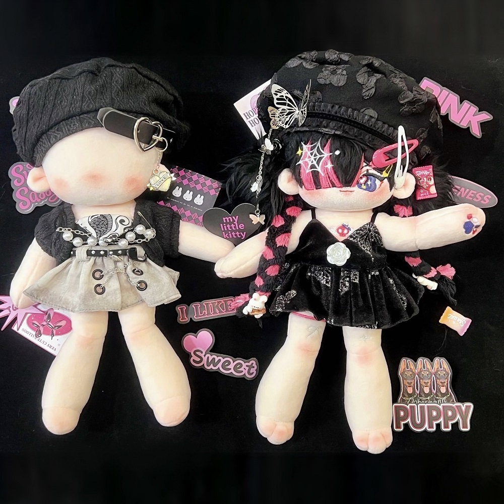 Custom Korean Plush Toy Star Doll Stuffed Toy Kpop Plush Doll with Low MOQ Soft Fashion Cartoon Gift