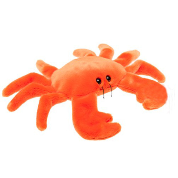 Factory custom plush red crab stuffed crab soft toy sea animals