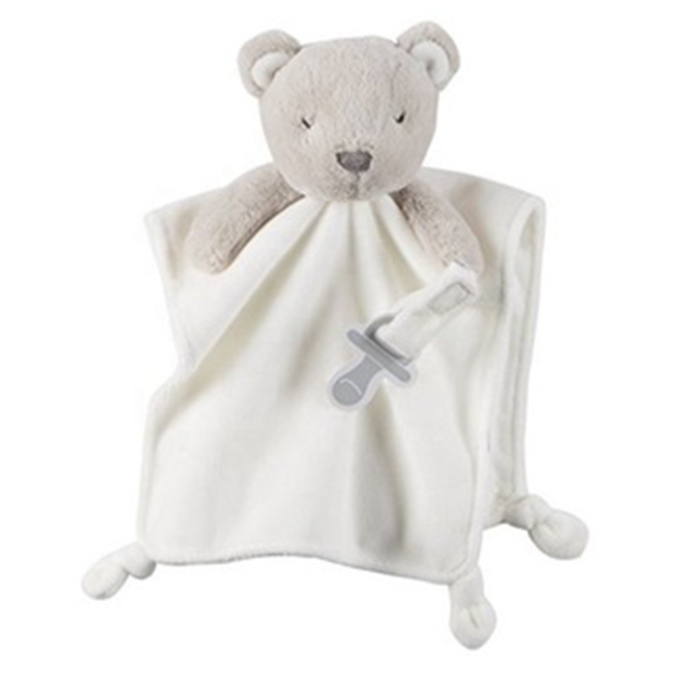 Baby Teddy Bear Toys Baby Bear Blanket Baby Comforter with Teddy Bear