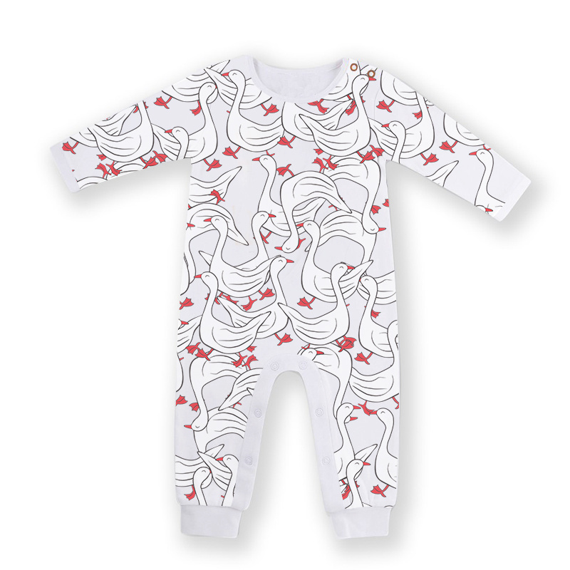 Breathable  Washable Baby Pajamas Wholesale Organic Cotton Baby Pajamas